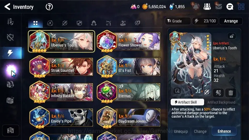 Epic Seven Accounts GLOBAL Unverif|New Era|2 ML(Rhianna&Luciella, LC B image 17