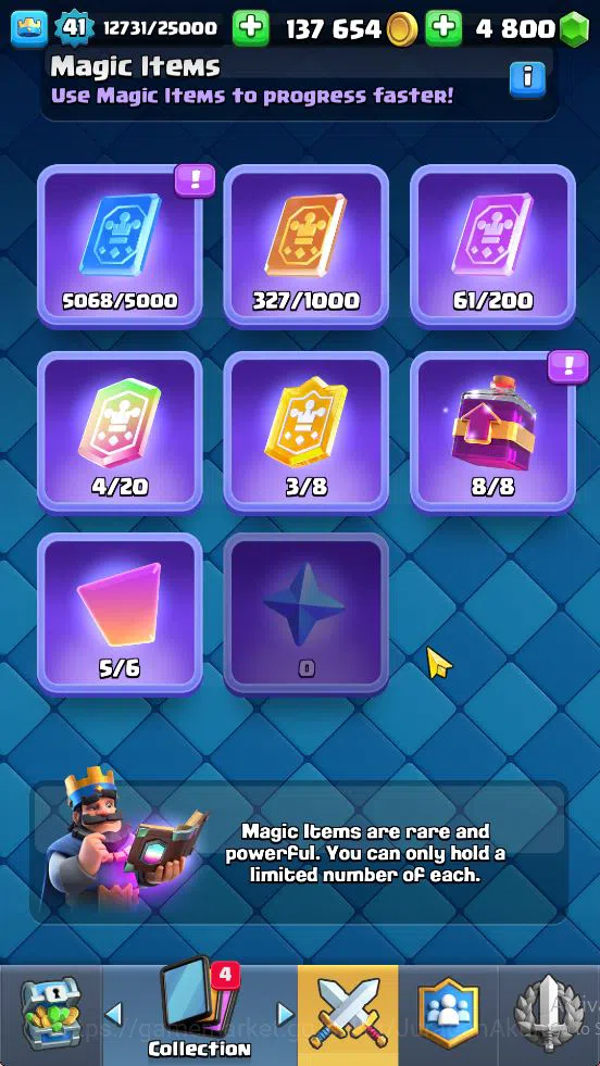 Clash Royale Accounts Lv 41|Trophy 8726|KTL 13|LMT Skin|Card 121|1 Hero image 6