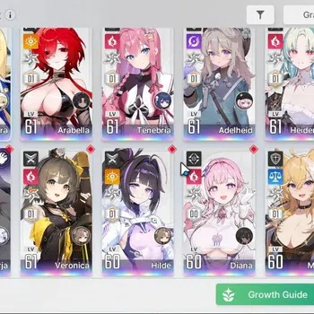 Chaos Zero Nightmare Accounts GLOBAL Lv 57|19 SSR
