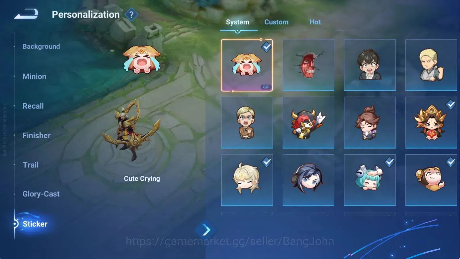 Honor of Kings Accounts Global | 54H 28S | EPIC Hou Yi, EPIC Flowborn, EPI image 10