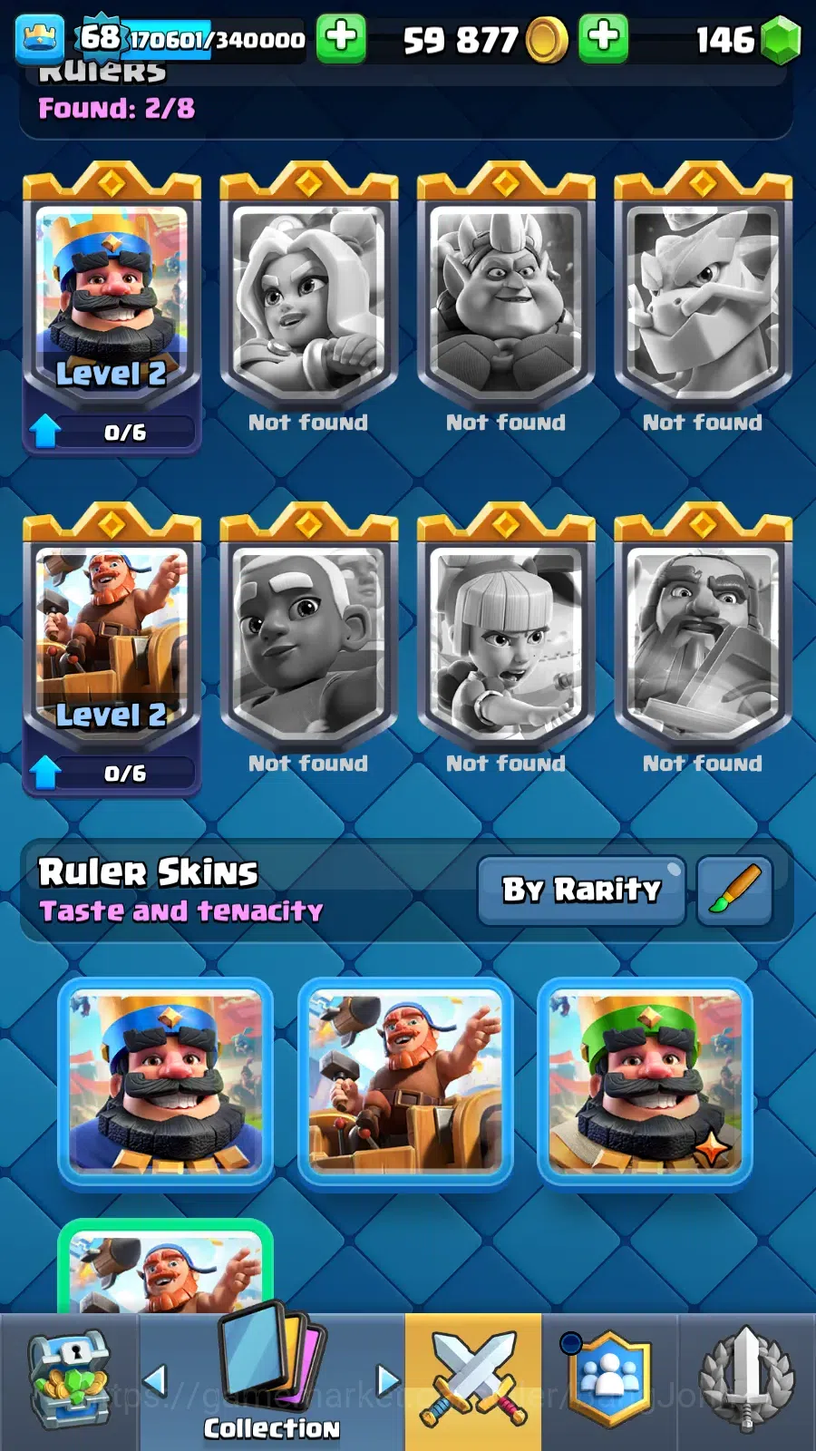 Clash Royale Accounts Others Lv 68|Trophy 12389|KTL 15|LimitedSkin|Card121|11 Max,5 Hero,13 18