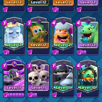 Clash Royale Others Lv 68|Trophy 12389|KTL 15|LimitedSkin|Card121|11 M image 1