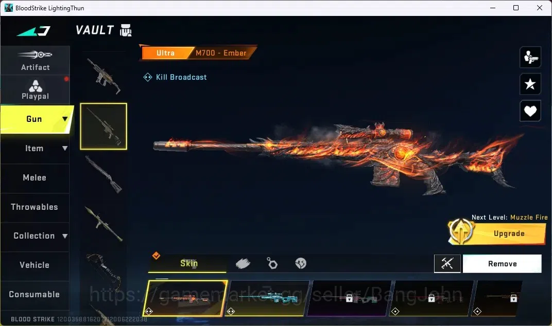 Blood Strike Accounts ASIA | ETERNAL: AUG, Kar98k |BLEACH Spike-TashiroH image 10