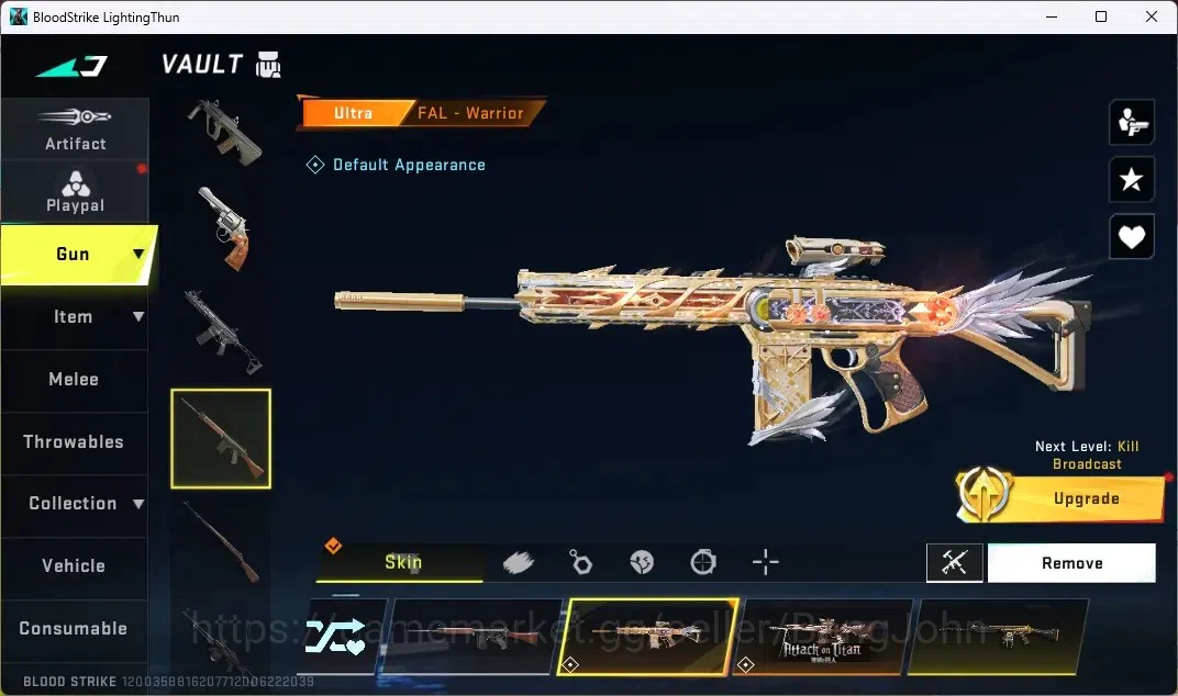 Blood Strike Accounts ASIA | ETERNAL: AUG, Kar98k |BLEACH Spike-TashiroH image 15