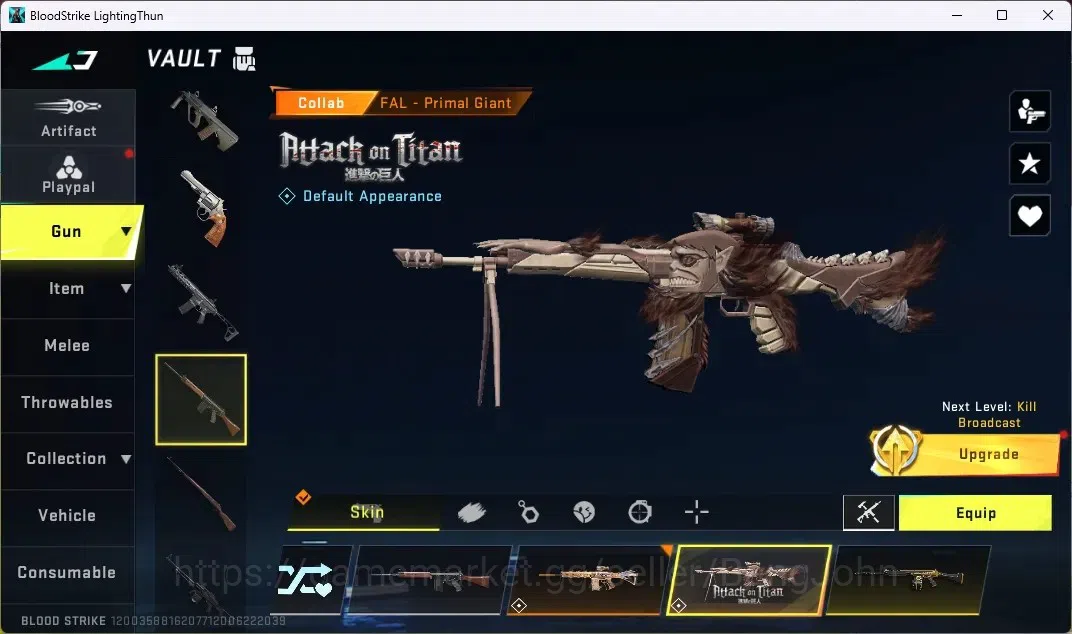 Blood Strike Accounts ASIA | ETERNAL: AUG, Kar98k |BLEACH Spike-TashiroH image 16
