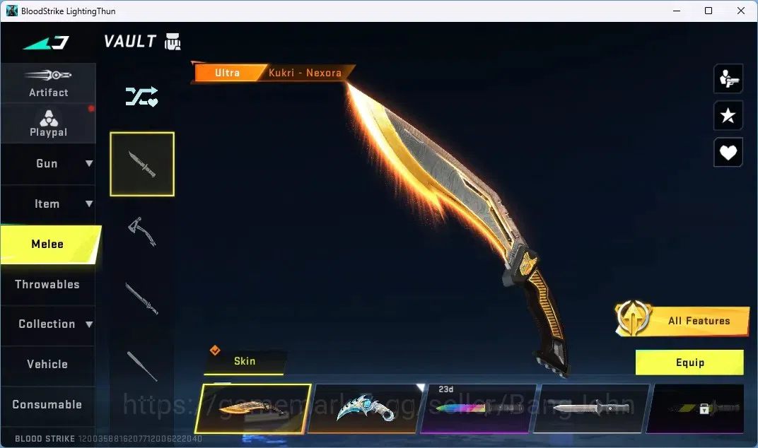 Blood Strike Accounts ASIA | ETERNAL: AUG, Kar98k |BLEACH Spike-TashiroH image 20