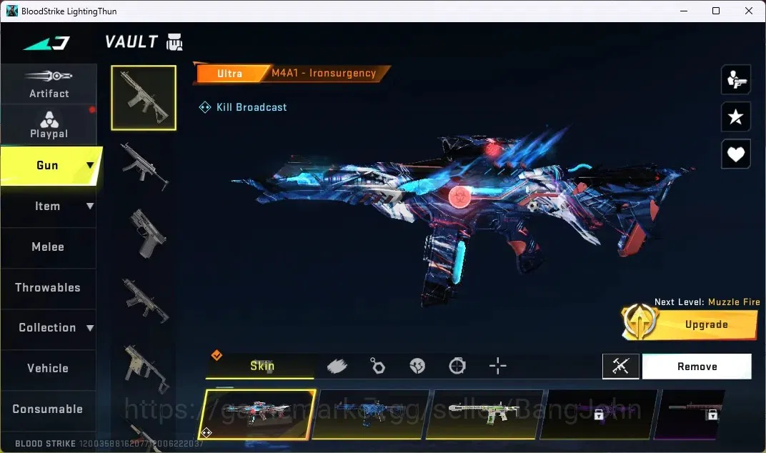 Blood Strike Accounts ASIA | ETERNAL: AUG, Kar98k |BLEACH Spike-TashiroH image 3