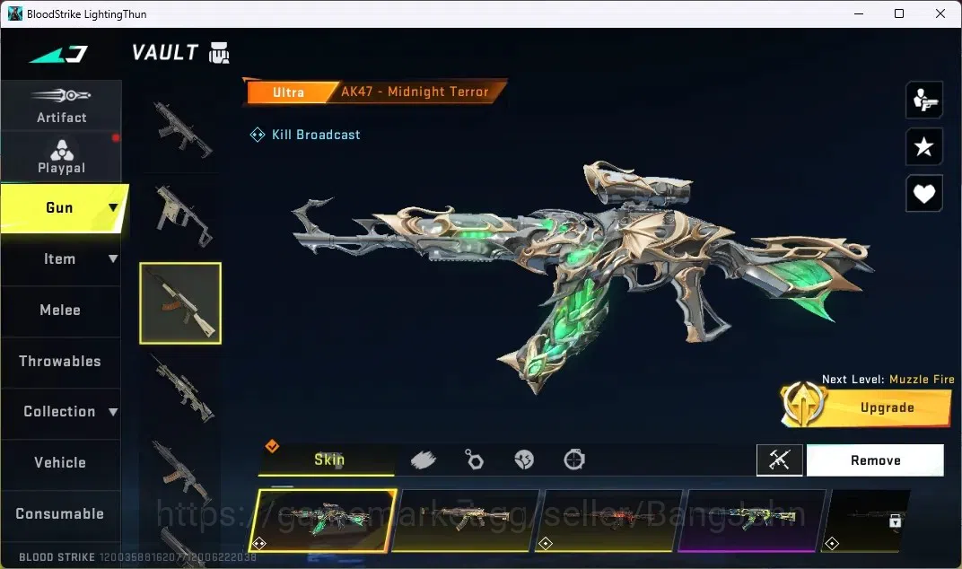 Blood Strike Accounts ASIA | ETERNAL: AUG, Kar98k |BLEACH Spike-TashiroH image 8