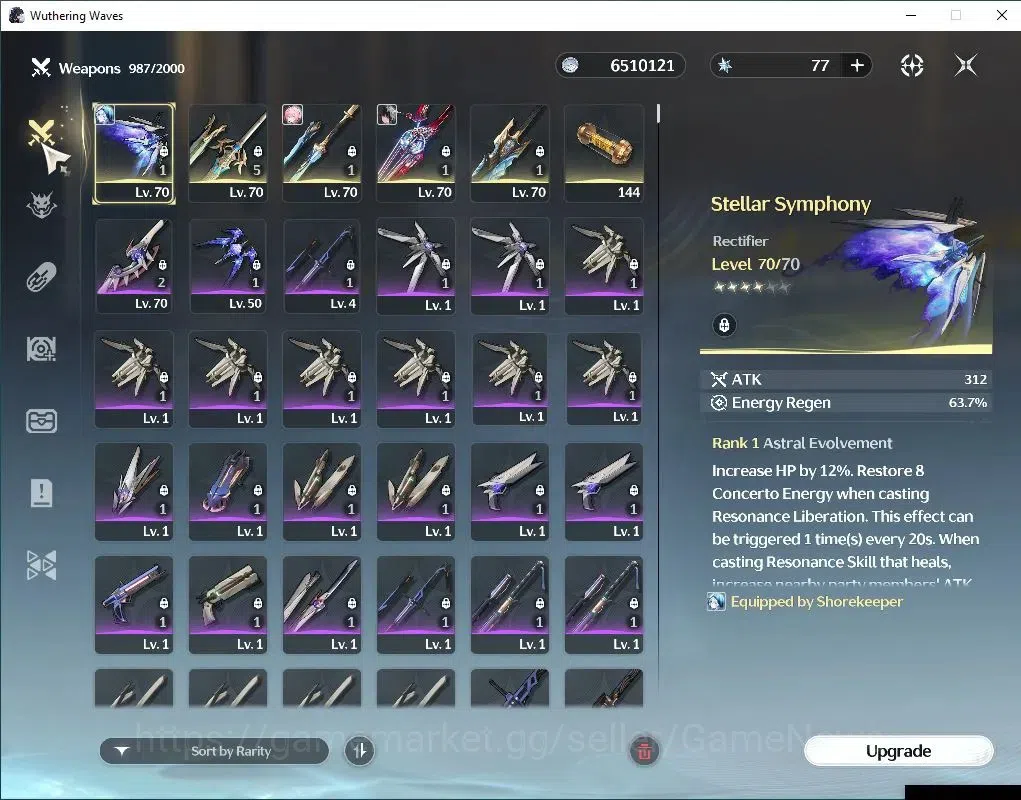 Wuthering Waves Accounts EU | UL 48 | 3 Limited | [Chisa R2,Shorekeeper]+Si image 7