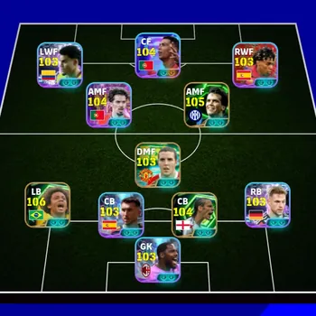 eFootball Accounts High-End Kolektif 3224+ Cristiano Ronaldo x Vitinha x Lothar Matthaus x Marcelo x Rio Ferdinand x
