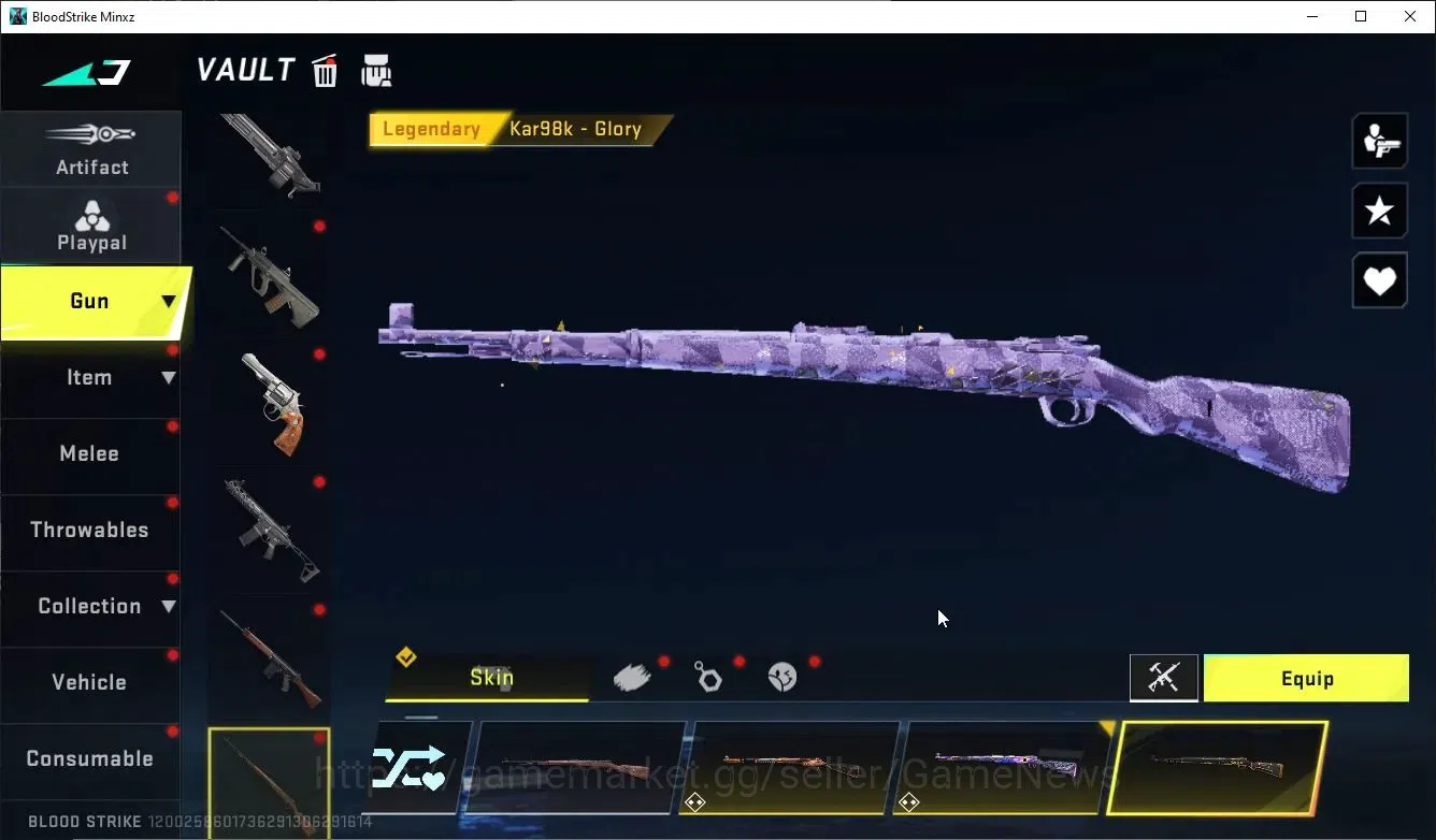 Blood Strike Accounts ASIA|MELEE Sword-VoidEDGE+Collab TR Takemichi,JACK image 19