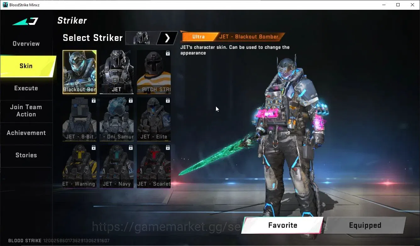 Blood Strike Accounts ASIA|MELEE Sword-VoidEDGE+Collab TR Takemichi,JACK image 4