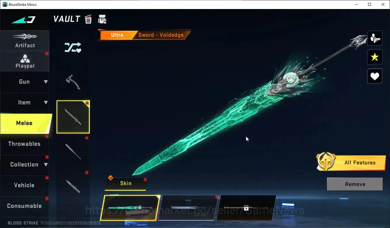 Blood Strike Accounts ASIA|MELEE Sword-VoidEDGE+Collab TR Takemichi,JACK image 6