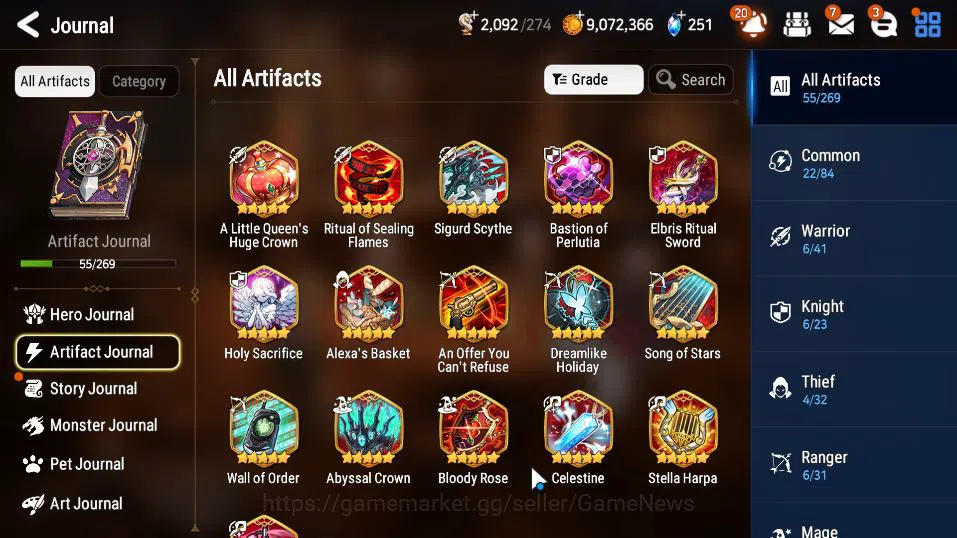 Epic Seven Accounts GLOBAL Unverif|New Era|6 ML(E Ilynav,SP Politis,A image 16