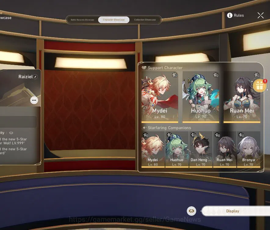 Honkai Star Rail Accounts Asia|TL 60|2 GCS|7 Limited|[Mydei,Dan Heng PT]+Sig image 13
