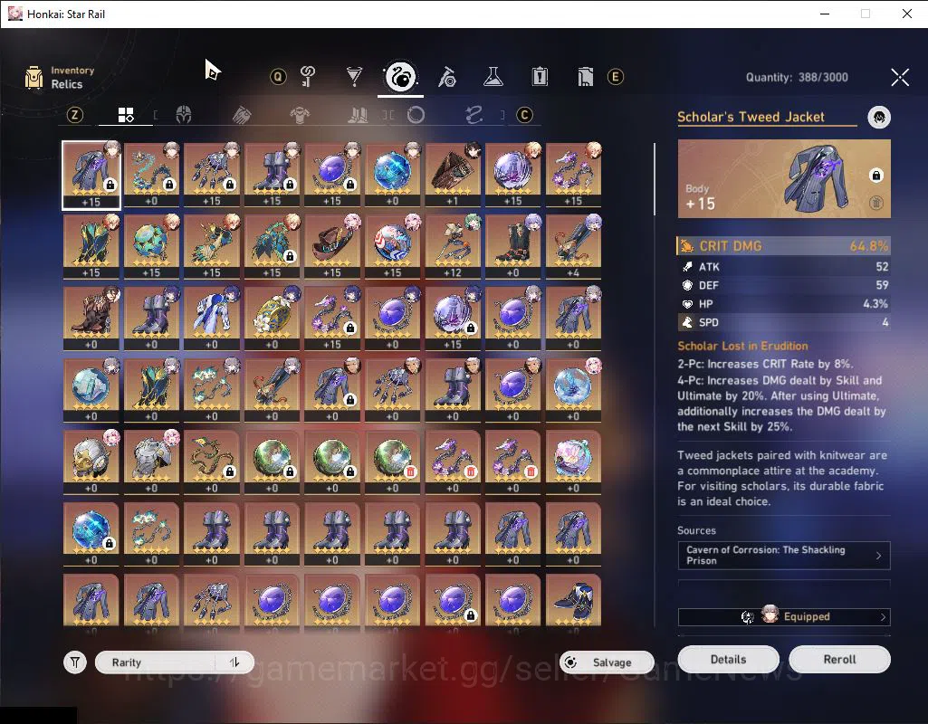 Honkai Star Rail Accounts Asia|TL 60|2 GCS|7 Limited|[Mydei,Dan Heng PT]+Sig image 7