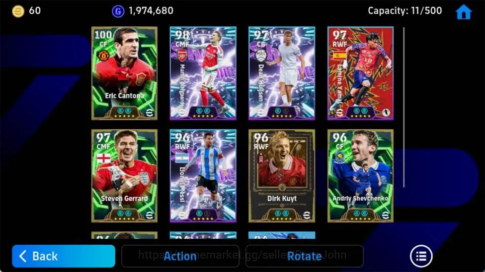 eFootball Accounts Android|PW 3105|Martin Odegaard ShowT , Eric Canto image 2