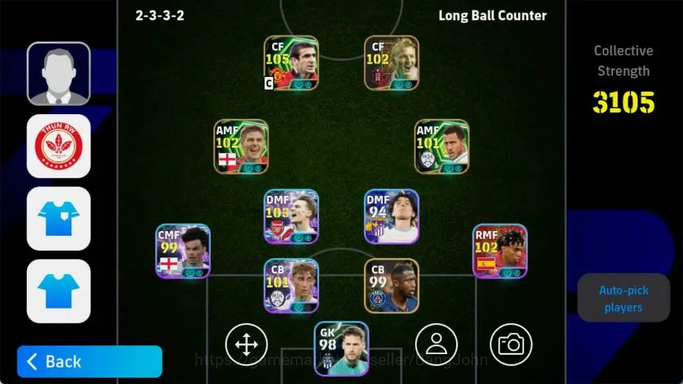 eFootball Accounts Android|PW 3105|Martin Odegaard ShowT , Eric Canto image 4