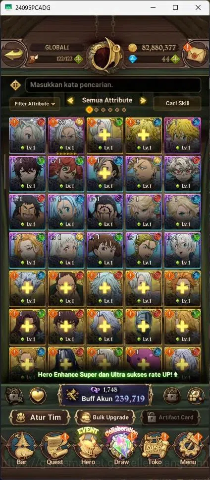 The Seven Deadly Sins: Grand Cross Accounts Global | 239,719k CC |1 LR|1 UR|LR Elizabeth 1/6|U image 6