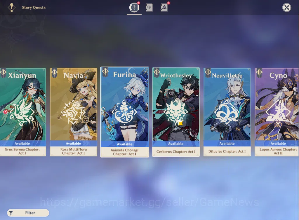 Genshin Impact Accounts ASIA|AR 59|9 Limited+8(*5WEP)|Linnea,(Arlecchino,R image 5