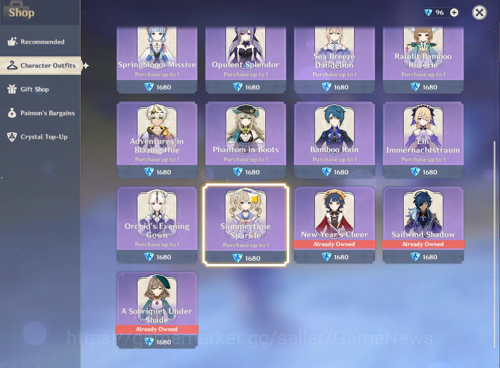 Genshin Impact Accounts ASIA|AR 59|9 Limited+8(*5WEP)|Linnea,(Arlecchino,R image 9