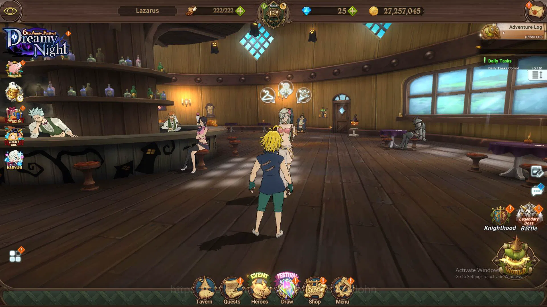 The Seven Deadly Sins: Grand Cross Others ASIA|5.9M CC|LS144|4LR Elizabeth3/6,Cusack5/6,Merl image 1