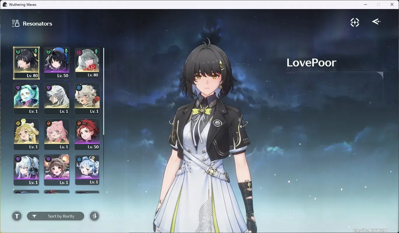 Wuthering Waves Accounts SEA|UL 52|Rank 6|1 Char Limited [Phrolova R6 + Sig image 2