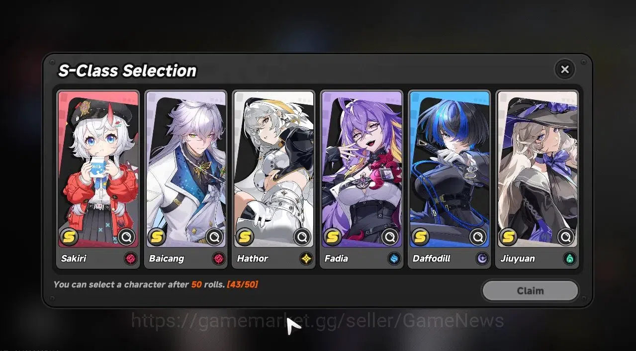 Neverness to Everness Accounts GLOBAL SEA|HL 3|1 SSR Nanally + 1 S-Class Char Box image 5