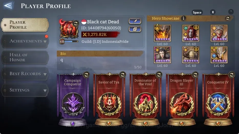 Watcher of Realms Accounts End-Game Global | Power 3.27M|3 Lord:Torodor,Ghan,Morrigan|17 Legend:VolkaA3,SetramA1,Aurelius 1