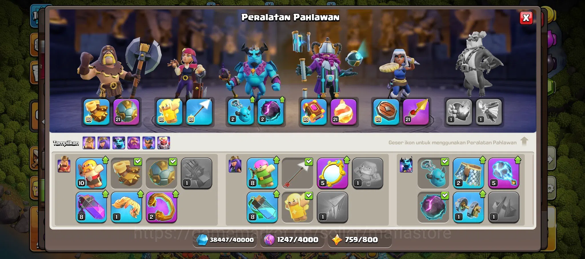 Clash of Clans Accounts TH14 Archer Queen Lvl 80 MAX! Lvl 163 Account with image 14