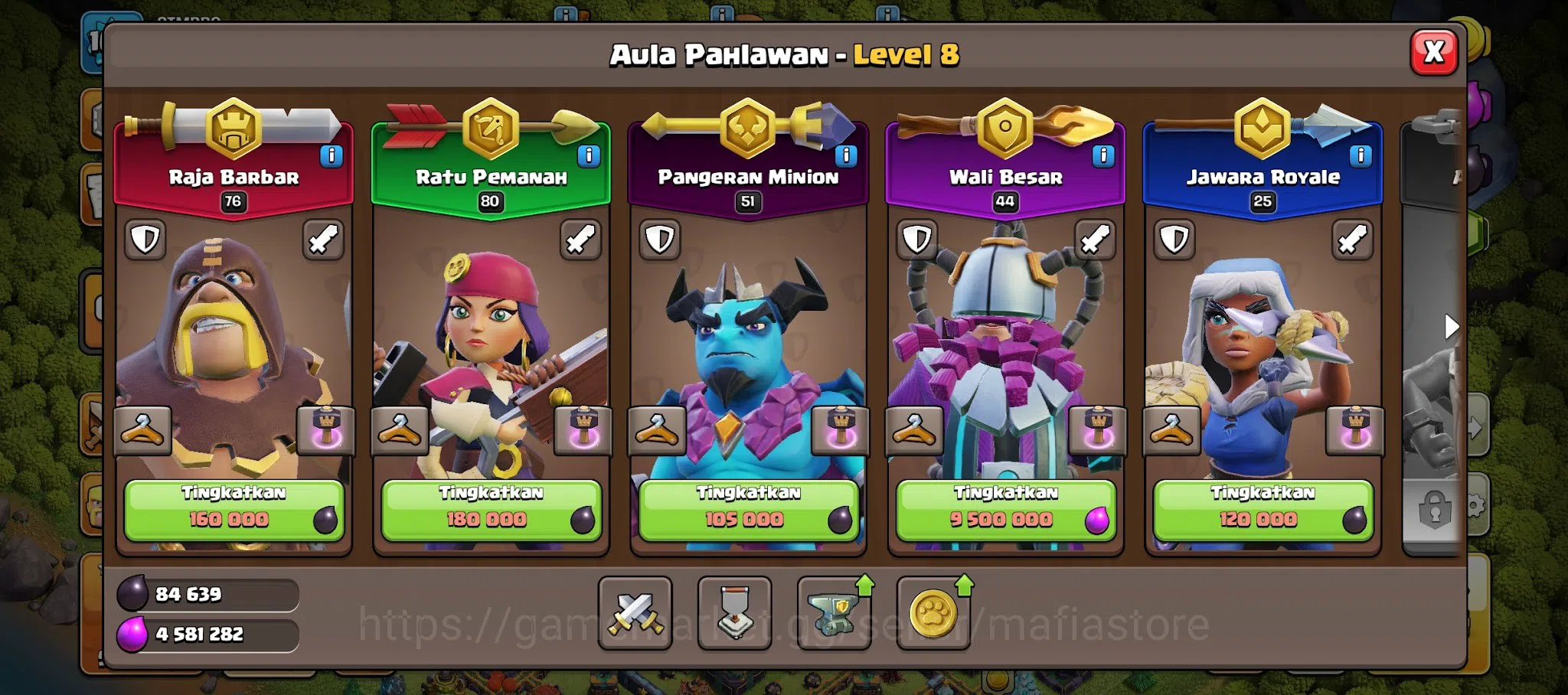 Clash of Clans Accounts TH14 Archer Queen Lvl 80 MAX! Lvl 163 Account with image 7