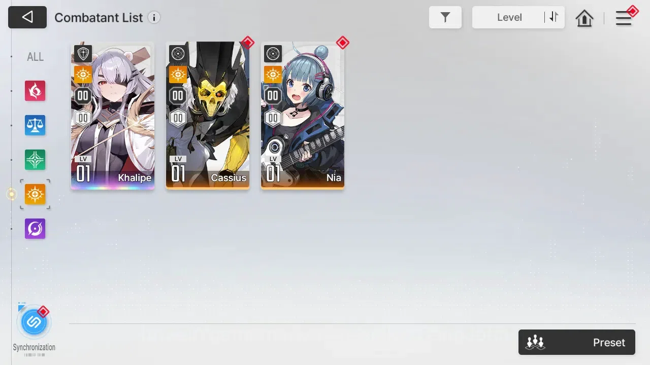 Chaos Zero Nightmare Accounts ASIA | Lvl 54 | 7 SSR | Heidemarie ME2 | Luke ME2  image 10
