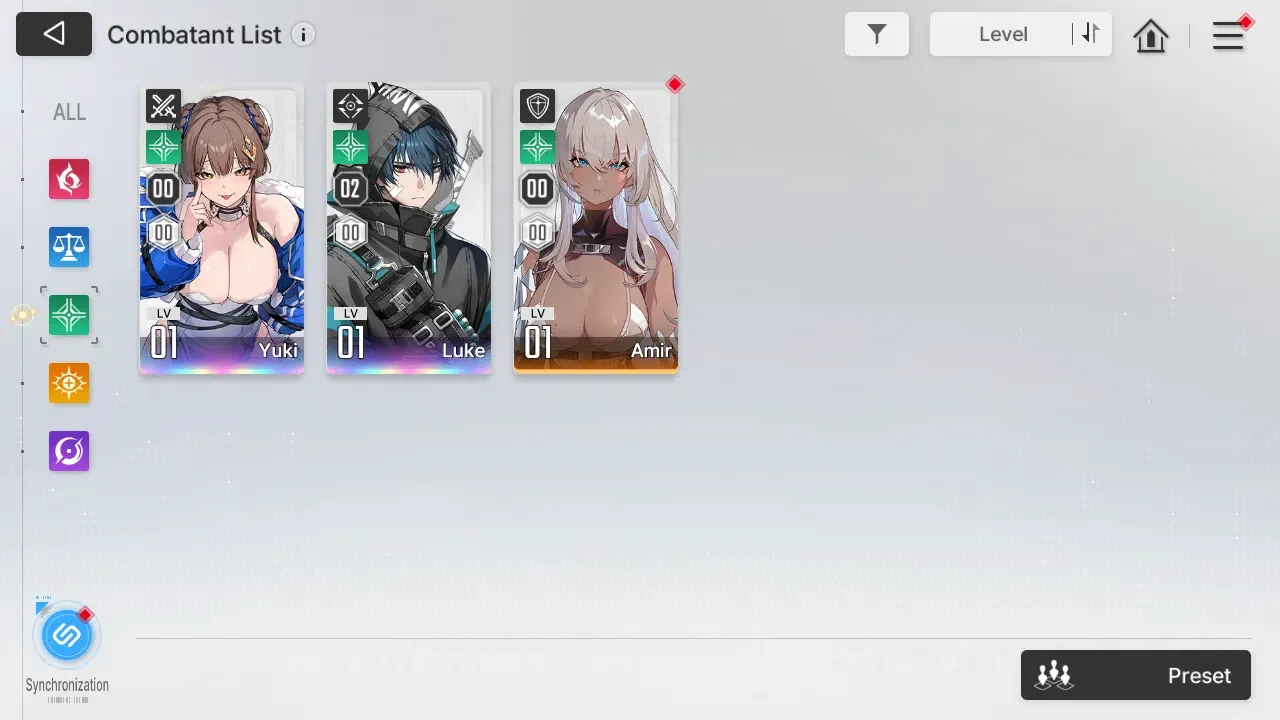 Chaos Zero Nightmare Accounts ASIA | Lvl 54 | 7 SSR | Heidemarie ME2 | Luke ME2  image 11