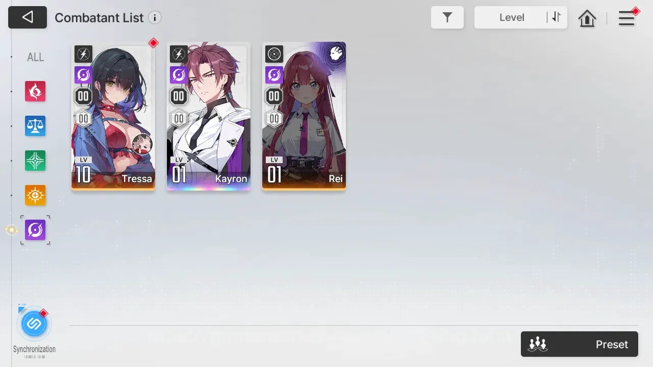 Chaos Zero Nightmare Accounts ASIA | Lvl 54 | 7 SSR | Heidemarie ME2 | Luke ME2  image 9