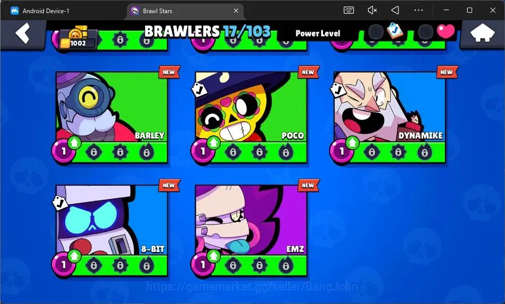 Brawl Stars Accounts Global | 1002 Thropy | 17 Brawler | 3 Max Hypercha image 7
