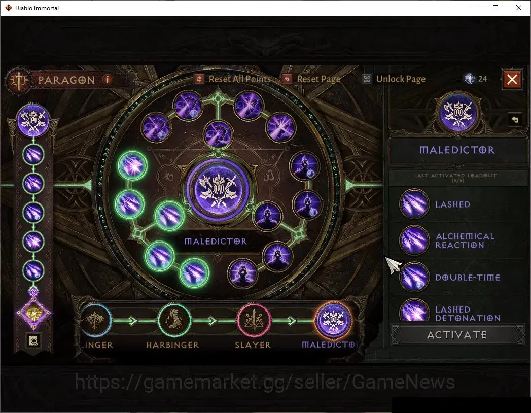 Diablo Immortal Accounts NA - High Heavens|CS ON|Lv60(904)|Necromancer|45K  image 11