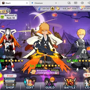 Bleach: Brave Souls Accounts High-End Global |11.9K Orb + 64M Coins + 126K BP | 84(+4) Characters | 239 Max Lv Characters