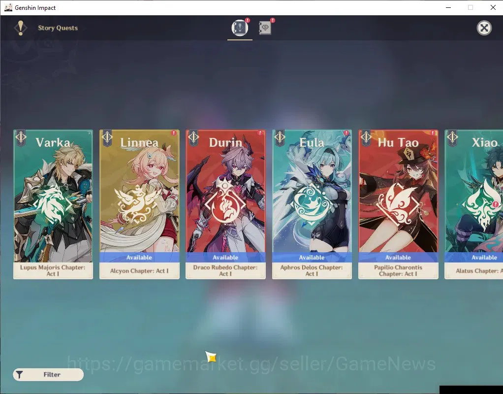 Genshin Impact Accounts ASIA|AR 53|3 Limited + 1(*5 Weapon)|Columbina+Sign image 10