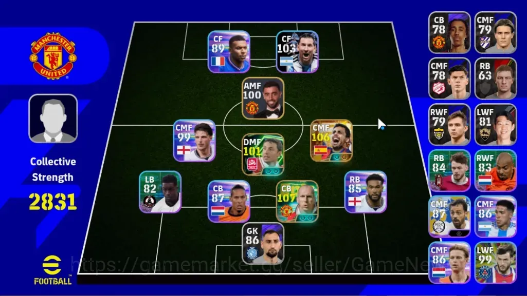 eFootball Accounts Legends & Iconic Players Android|Big Time Rodri 19 Jul'26|Epic Jaap Stam,Mark van Bommel|Show Time Lionel 1
