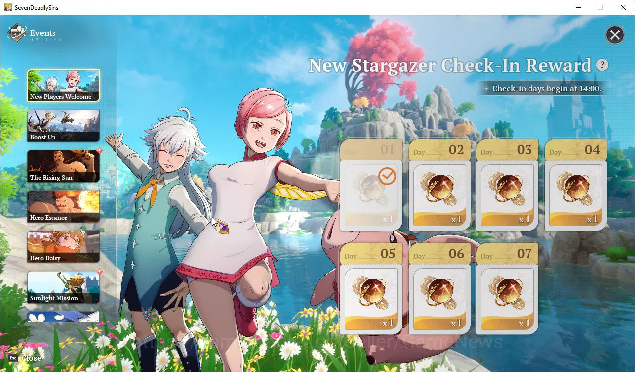 The Seven Deadly Sins: Origin Accounts EUROPE | Fresh Starter Lv 2 |2 SSR| Escanor, Guila image 5