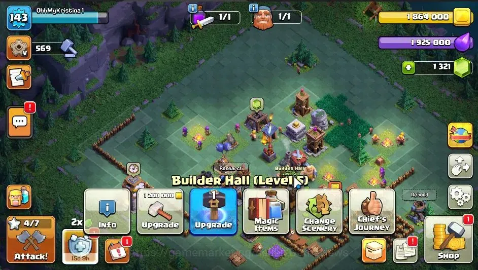 Clash of Clans Accounts ASIA|LV 143|TH 15-BH 5|HH 9|Limited Skin|BK 58,AQ  image 12
