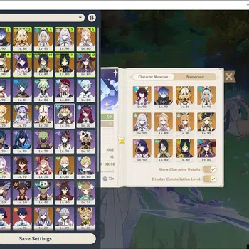 Genshin Impact Accounts Others Asia|AR 59|10 Limited + 6(*5Weapon)|(Skirk,Ei)+Sign