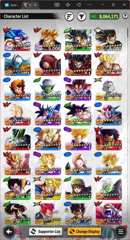 Dragon Ball Legends Accounts Android |Lvl 144|8M Total Power|1 LR|2 UL|LR Broly image 12