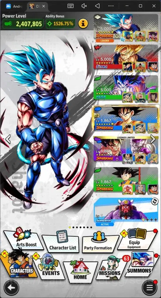 Dragon Ball Legends Accounts Android |Lvl 144|8M Total Power|1 LR|2 UL|LR Broly image 14
