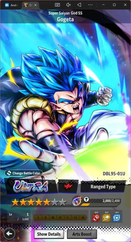 Dragon Ball Legends Accounts Android |Lvl 144|8M Total Power|1 LR|2 UL|LR Broly image 3