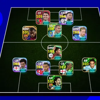 eFootball Accounts Legends & Iconic Players EFOOTBALL BEST ACCOUNT | SHOWTIME MBAPPE,EDEN HAZARD NEW,RONALDO PACK,DONADONI,K