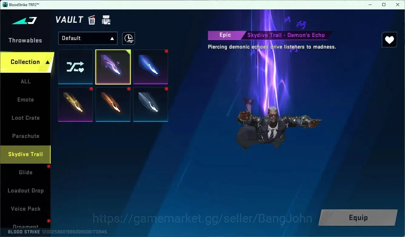 Blood Strike Accounts ASIA | 1 EVO: FAL Evolved Draco | 1 ULTRA GUN | 10 image 1