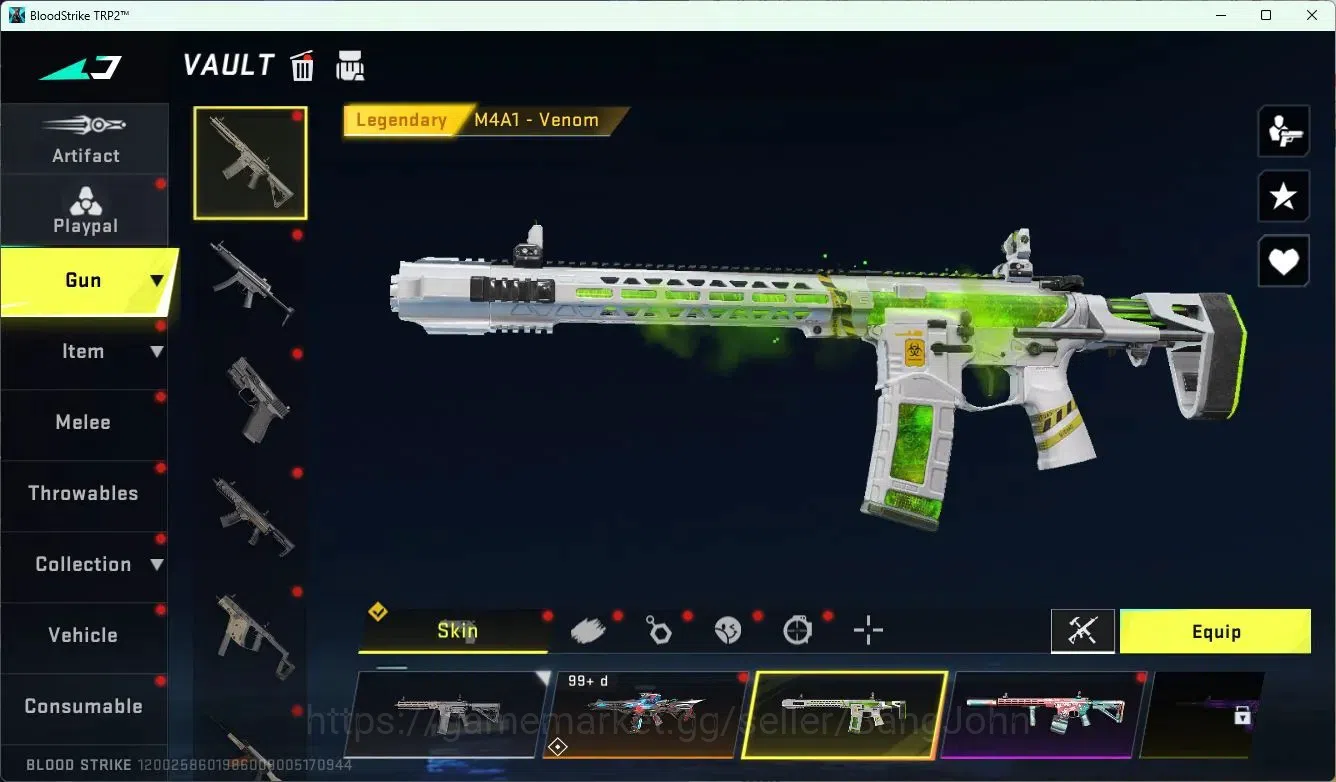 Blood Strike Accounts ASIA | 1 EVO: FAL Evolved Draco | 1 ULTRA GUN | 10 image 16