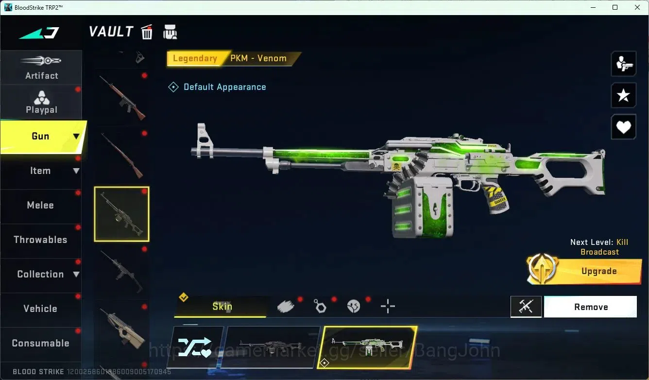 Blood Strike Accounts ASIA | 1 EVO: FAL Evolved Draco | 1 ULTRA GUN | 10 image 5