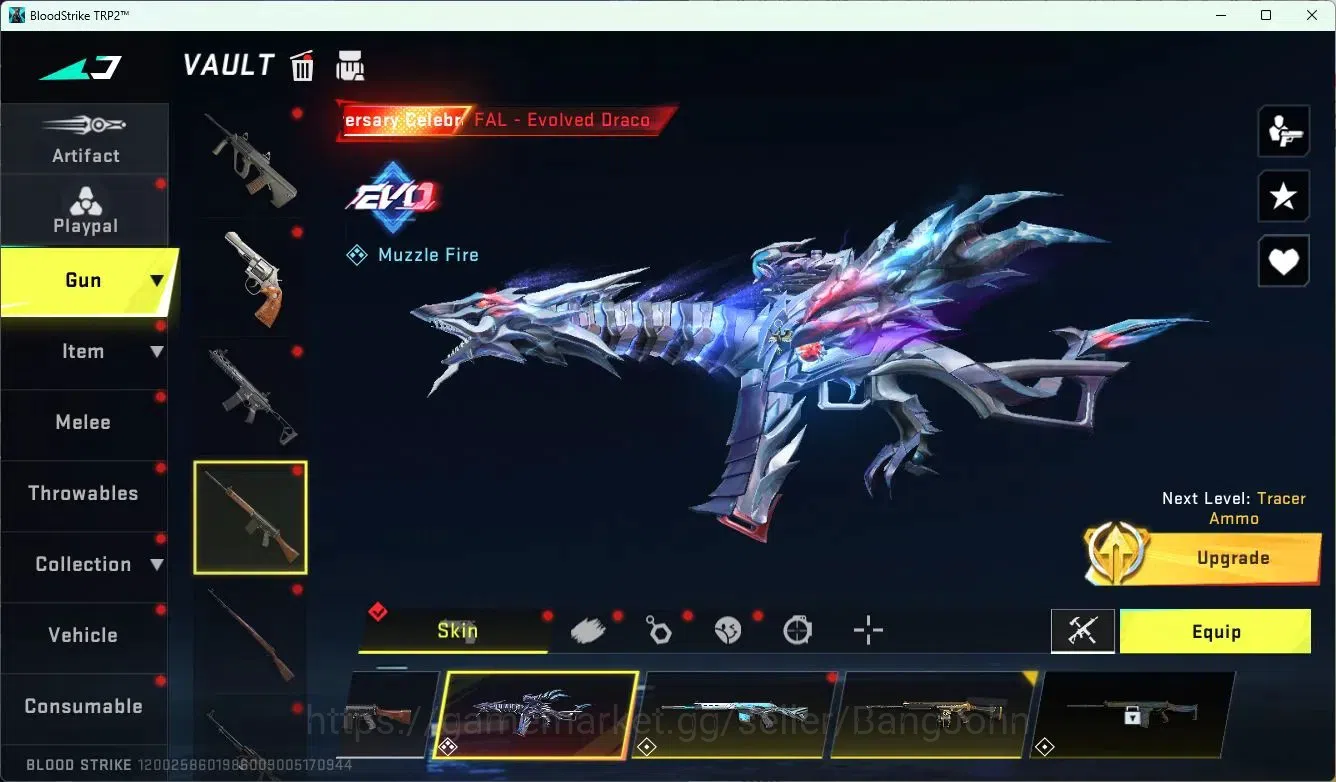 Blood Strike Accounts ASIA | 1 EVO: FAL Evolved Draco | 1 ULTRA GUN | 10 image 7